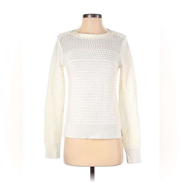 Tahari Sweaters - Tahari open knit cable sweater white small